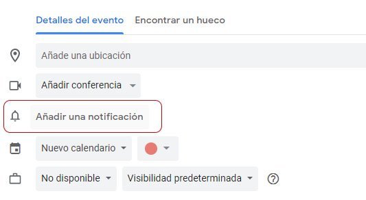 Crea notificaciones para tus eventos en Google Calendar Imagen de como crear notificaciones de eventos en Google Calendar