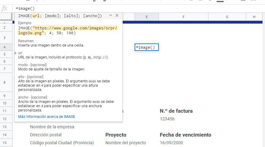 Insertar imagen Google Sheets Como insertar una imagen en Google Sheets