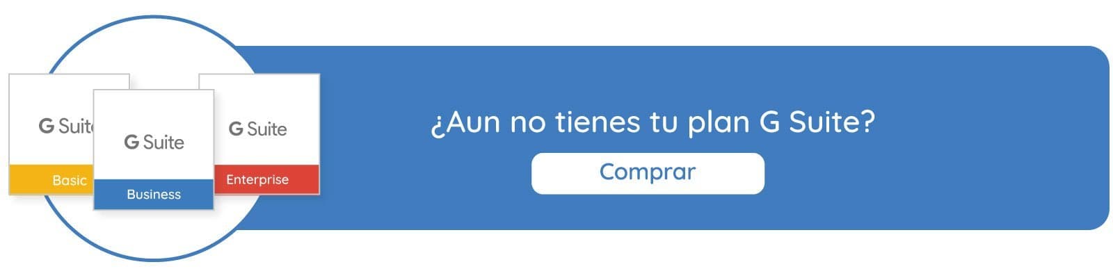 Comprar G Suite en uCloudStore Botón comprar G Suite